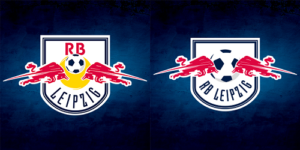 Das alte und das neue Logo von RB Leipzig im Vergleich | Quelle: RB Leipzig Facebook-Page