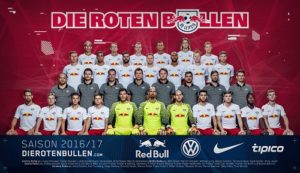 Teamfoto RB Leipzig 2016/2017, schon von der Transferrealität überholt | GEPA Pictures
