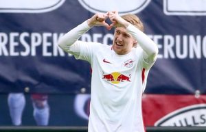 Emil Forsberg brachte RB Leipzig gegen den 1.FC Köln früh auf die Siegerstraße. | GEPA Pictures - Kerstin Kummer