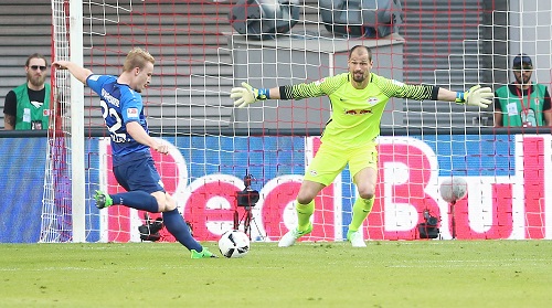 Fabio Coltorti hielt mit ein bisschen Glück bei seinem Debüt in der Bundesliga die Null. | GEPA Pictures - Kerstin Kummer