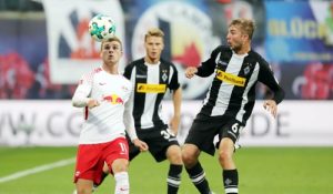 Timo Werner machte gegen Mönchengladbach das 1:0 für RB Leipzig. | GGEPA Pictures - Sven Sonntag