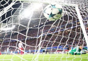 Im Hinspiel gegen den AS Monaco konnte RB Leipzig das erste Tor in der Champions League und den ersten Punkt feiern. | GEPA Pictures - Kerstin Kummer