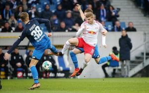 Chancenlos war RB Leipzig und chancenlos war Timo Werner gegen die TSG Hoffenheim. | GEPA Pictures - Roger Petzsche
