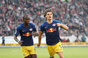 Marcel Sabitzer durfte endlich mal wieder jubeln und erzielte einen extrem wichtigen Treffer in Stuttgart. | GEPA Pictures - Roger Petzsche